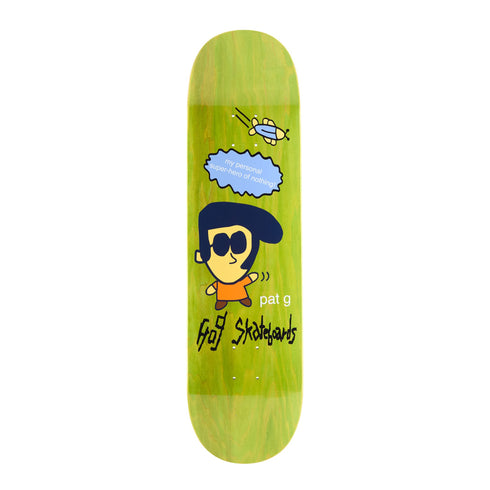 Frog - Pat G Super Hero Deck (8.5")*SALE